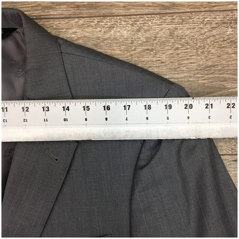 JOS A BANK Mens Suit 2 Piece Set Size‎ 42L Jacket Blazer Pants Fine Wool Casual